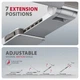 Підставка для ноутбука до 17.3" Axagon STND-LR, Grey - зображення 5