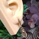 Сережки Xuping Jewelry довжина 4.8см ширина 1см медичне золото позолота 18К с1680 - зображення 2