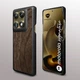 Кожаная накладка Stenk WoodBacker для Motorola Signature Черный (80610) - изображение 2