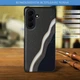 Кожаная накладка Stenk Cover для Samsung Galaxy A57 Черный (80589) - изображение 4
