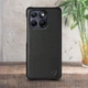 Кожаная накладка Stenk Cover для Motorola Edge 70 Fusion Черный (80584) - изображение 1