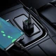 Автомобільний зарядний пристрій BOROFONE BZ34B Cloud PD38W 1xType-C 1xUSB car charger set Type-C to Type-C Black (6941991122415) - зображення 4