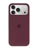 Чехол для iPhone 17 Pro силиконовый Soft-touch Silicone Case Full Size (AA) Plum - изображение 1