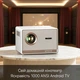 Домашній смарт проектор з захистом від пилу BYINTEK T5 GTV 1000 ANSI 50% lens offset Яскравий домашній кінотеатр Full HD 1080p License Google TV - зображення 1