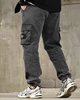Городские карго штаны джоггеры Stone Island dark grey ВТ4711 tactical style L - изображение 4