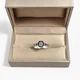 Каблучка патріотична срібна з гербом України та чорнінням - зображення 3