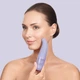 Вакуумний очищувач пор GESKE Aqua-Stream Face Cleanser 8 в 1 апарат для аквапілінгу та зволоження девайс для чистки шкіри проти чорних цяток Фіолетовий - изображение 4