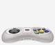 Геймпад 8BitDo M30 Bluetooth Pad White для PC / macOS / Android / Nintendo Switch бездротовий Bluetooth / USB-C Білий (RET00368) - зображення 4