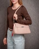 Женская кожаная сумка ALEX RAI 8721-9 rose - изображение 3