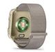 Смарт-часы GARMIN Venu X1 Soft Gold with Titanium Caseback and French Gray Nylon Band (010-02980-08/09) - изображение 7
