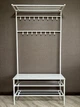 Вешалка для одежды металлическая разборная ELEGANCE 100 см Белый / Аляска - изображение 3