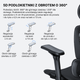 Fotel gamingowy Anda Seat X-Air Pro XL Mesh Space Black (AD-WY-01-BBB-B01) - obraz 12