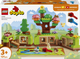 Конструктор LEGO DUPLO Town Ліс відкриттів із дикими тваринами 131 деталь (10480) - зображення 1