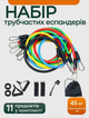 Набір трубчастих еспандерів Бубновського EasyFit, 5 шт - изображение 4