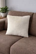 Подушка Emily Manner Beige декоративная велсофт 45х45 см бежевая (2800005112191) - изображение 11