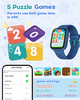 Детские смарт-часы TICTIKY Stellar 2 Kids с GPS/трекером активности | Фитнес-часы с играми, родительским контролем - изображение 2