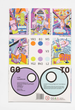 Набор двусторонних спиртовых маркеров HIMI-CC GOTO MUSEUM BMK433 7 цветов + раскраски + стикеры - изображение 5