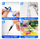 Акварельні маркери-кисті Watercolor Brush Pens 24 кольори + 2 аквапензлі / Набір для малювання та акварельної творчості - зображення 2
