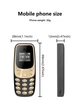 Мини телефон-гарнитура SERVO BM10, 2G, Bluetooth, TF, 68x28x12мм, 350mAh, Black-White - изображение 2