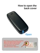 Мини телефон-гарнитура SERVO BM10, 2G, Bluetooth, TF, 68x28x12мм, 350mAh, Black-White - изображение 3