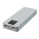 Корпус Multi-powerbank ET8, под элементы 18650 до 8 шт, 22.5W, с фонарем, белый - изображение 1