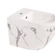 Біде підвісне Qtap Robin 515x370x350 мм, Marble QT13551381GMR - изображение 5
