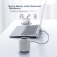 Док-станция Acer Type-C Expansion Dock 11-In для подключения HDMI/VGA/USB, зарядного устройства PD, кардридера, 3,5-мм аудиоразъема и Ethernet-адаптера. - изображение 8