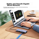 Док-станция расширения UGREEN Type-C, преобразователь USB-C в HDMI/VGA, быстрая зарядка PD, сетевой кабельный адаптер, концентратор 3.0, совместима с Apple MacBook 16/17, ноутбуками Huawei и iPad. - изображение 3