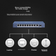 Комутатор HIKVISION 8 портів POE + 2 гігабітних, DS-3E0510P - зображення 5