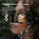 Aochuan SMART XE Стандартный стабилизатор для смартфона, функция следящей фокусировки с помощью жестов, компактный, портативный, складной гаджет для видеоблогинга, умный ручной стабилизатор для прямых трансляций. - изображение 6