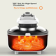 Фритюрница Liven Air Fryer, электрическая фритюрница большой емкости 5 л, духовка-фритюрница, сковорода без масла, устройство для приготовления картофеля фри KZ-J5000A - изображение 9