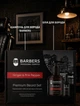 Подарочный набор для ухода за бородой Barbers Ginger & Pink Pepper 4823109407909 - изображение 4