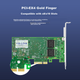 EB-LINK Intel I350AM4 Chip, PCI-E X4 Gigabit Four Port Server Network Card, I350-T4 Electrical Port, Machine Vision Industrial Camera Network Adapter - изображение 6