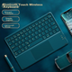 Клавіатура бездротова BOW Hangshi HB321 Bluetooth Dark Green - зображення 7
