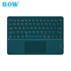 Клавіатура бездротова BOW Hangshi HB321 Bluetooth Dark Green - зображення 1