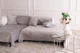 Покрывало-накидка Руно VeLour Серое 90х90 см Двустороннее Велюровое (Р9090.55_Grey) - изображение 11