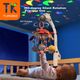 Дитяче ліжечко-мобіль Tumama Kids для дітей 0-1 року, заспокійлива музика, обертовий дзвіночок для узголів'я ліжка, підвісне дитяче ліжечко, подарункова коробка для новонароджених у повний місяць - зображення 3