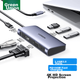 Док-станция расширения UGREEN Type-C, док-станция расширения для проектора HDMI, конвертер VGA HD, USB-адаптер, зарядное устройство PD, универсальный адаптер для ноутбуков Mac, концентратор расширения. - изображение 1