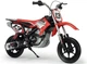 Motocykl krosowy Injusa 24V na akumulator Czerwony (68323) (8410964683232) - obraz 1