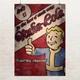 Постер Фаллаут, Fallout, Vault Boy Approved!, декор комнаты геймера, A3 42×30 см (id2167) - изображение 1