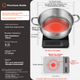 Кастрюля ASD Hot Pot FS32A1WG, прозрачная, нержавеющая сталь 304, 32 см - изображение 1