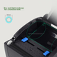 Термопринтер этикеток Gprinter GP-1924D, компьютерная версия, для трансграничной электронной почтовой доставки, печати этикеток (одной и двухкомпонентной) для экспресс-доставки, одежды, розничной торговли, складской логистики. - изображение 4