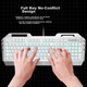 Комплект проводной EWEADN TK900 USB 104 клавиши - изображение 4