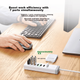 USB-концентратор UGREEN 3.0, высокоскоростной 7-портовый адаптер расширения, док-станция, удлинительный кабель, подходит для ноутбуков, настольных компьютеров, смартфонов, прошивки, группового управления, подключение одного устройства с блоком питания. - изображение 1