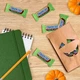 Батончик Снікерс Хелловін Snickers Halloween Ghoulish Green Chocolate Bag Fun Size 274.7г - зображення 5