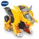 Детская игрушка VTech: трансформирующийся динозавр-хранитель Трицератопс, строительная техника, для детей 3-8 лет, подарок на праздник для мальчиков. - изображение 8