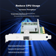 Сетевая карта EB-LINK Intel 82599 Chip PCI-E X8 10G Gigabit Single-Port Fiber Optic Network Card X520-SR1 с многомодовым оптическим модулем SFP+ для серверов. - изображение 5