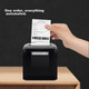 Термопринтер чеків Gprinter GP-D801, 80 мм, USB + мережевий порт + мережа 2.4G, принтер для друку замовлень на рецепції/на кухні, настінний, з автоматичним різанням паперу - изображение 4