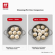 Пароварка ZWILLING из нержавеющей стали, для приготовления супа, рыбы и булочек, набор NovaPlus, 24 см. - изображение 3