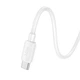 Кабель Hoco X96 Hyper 27W charging data cable USB-A to Type C 3A 100 см White - зображення 2